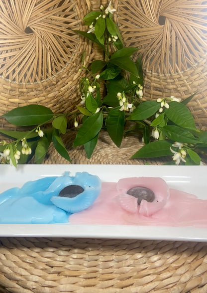 Baby Gender Reveal Candle Set