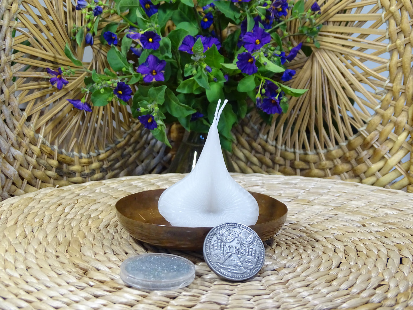 Destiny Decision Candle White