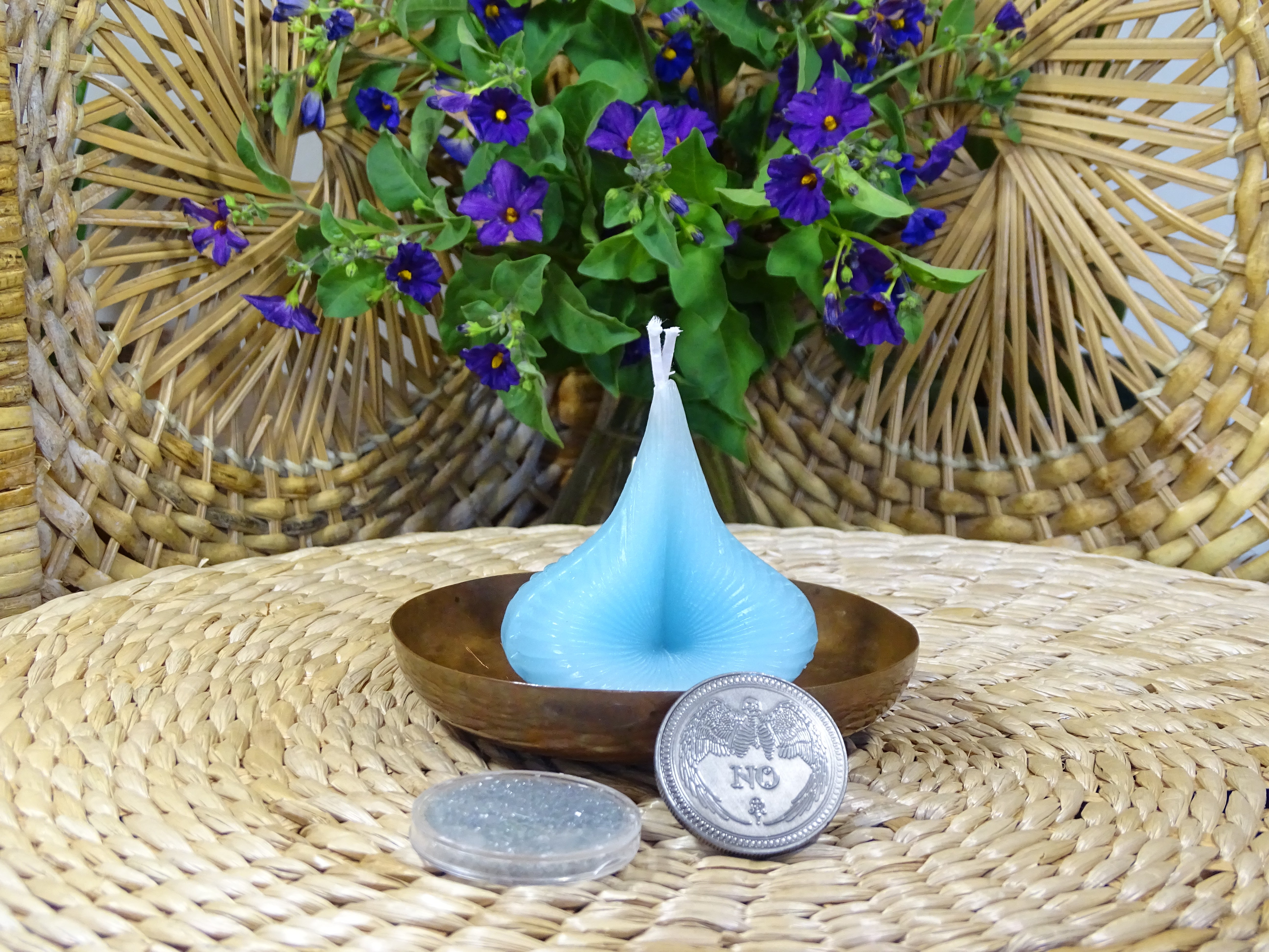 Destiny Decision Candle Baby Blue