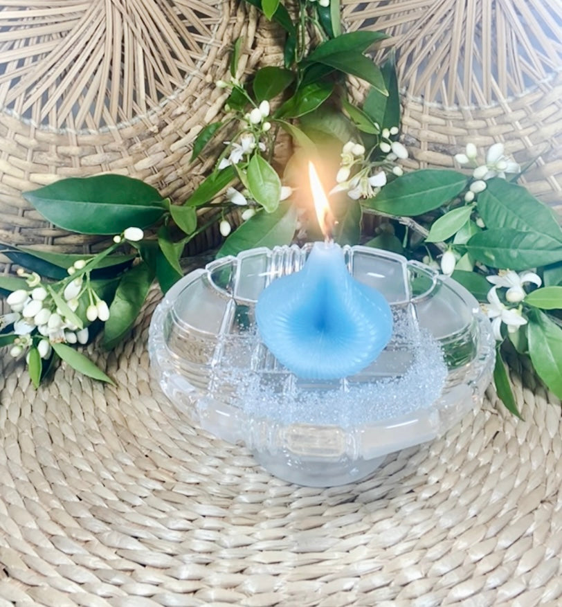 Destiny Decision Candle Baby Blue
