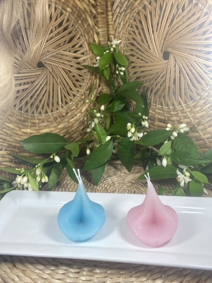 Baby Gender Reveal Candle Set