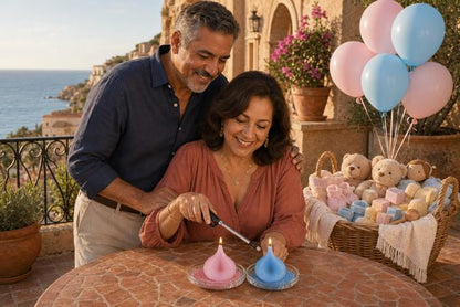 Baby Gender Reveal Candle Set   It's a Boy! or It's a Girl!