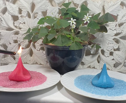 Baby Gender Reveal Candle Set